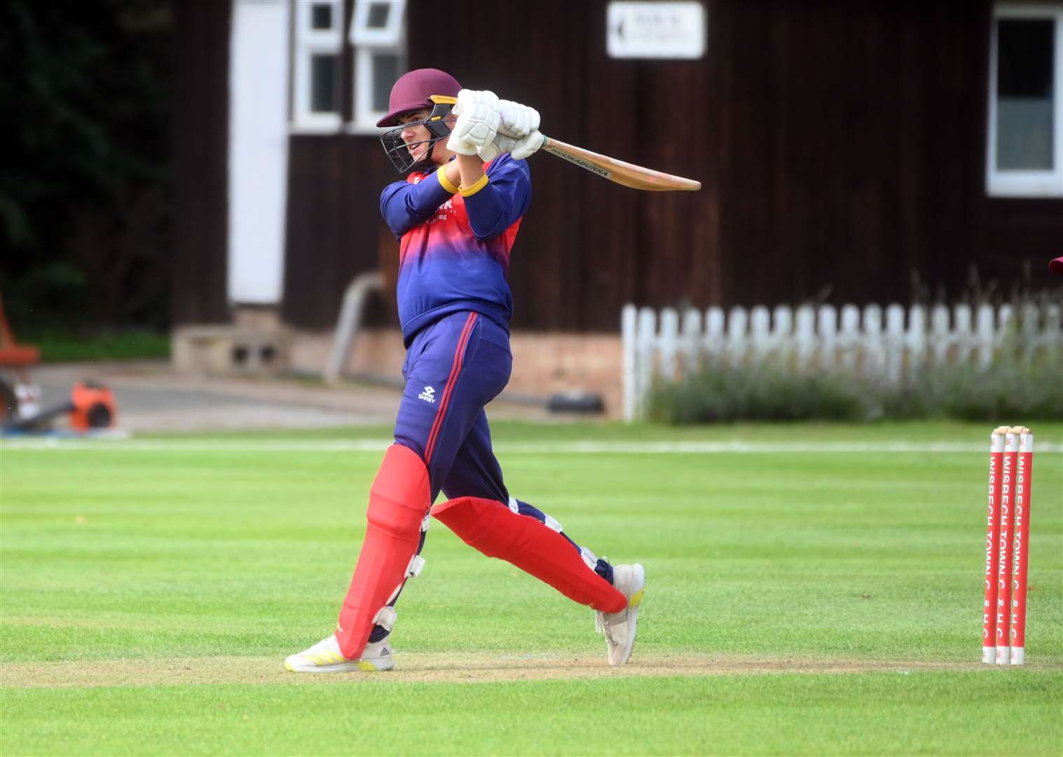 Wisbech v Fakenham in the EAPL play off final..George Gowler. (59554943)