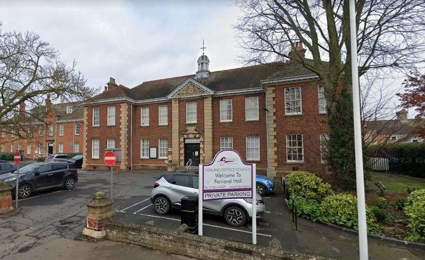 The Fenland District Council offices, where the planning meeting was held