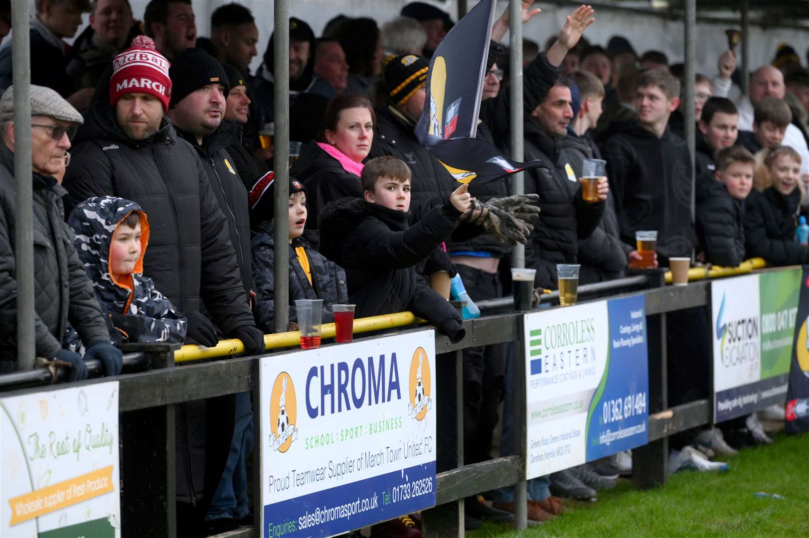 March v Daventry in the Last 32 of the FA Vase