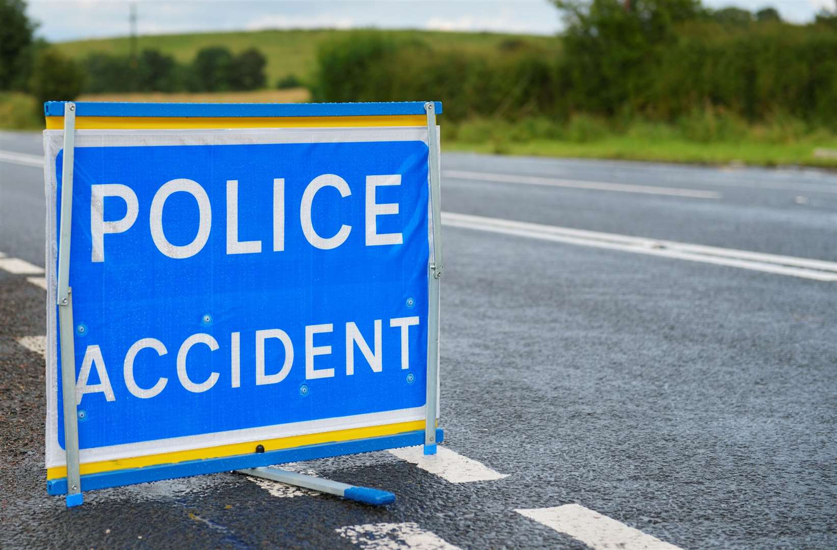Two people required surgery after the accident