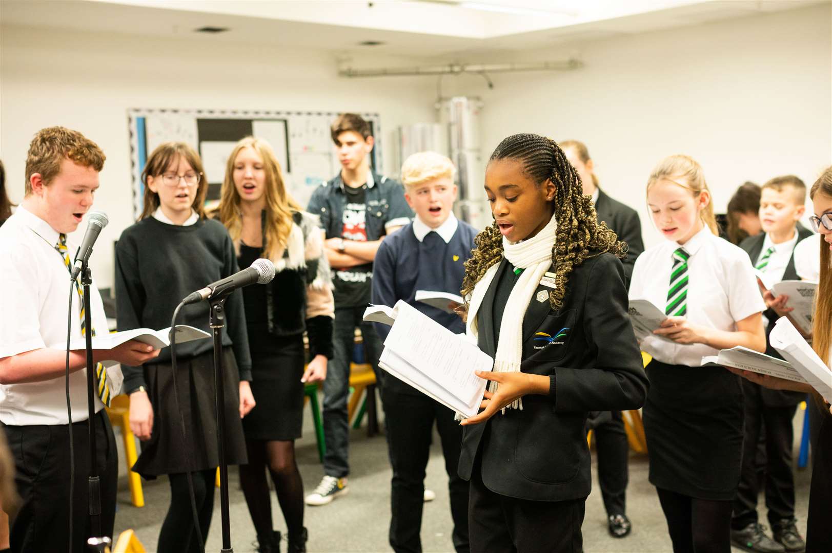There is a real buzz around Thomas Clarkson Academy as students rehearse hard for their first stage production in three years. (61803965)