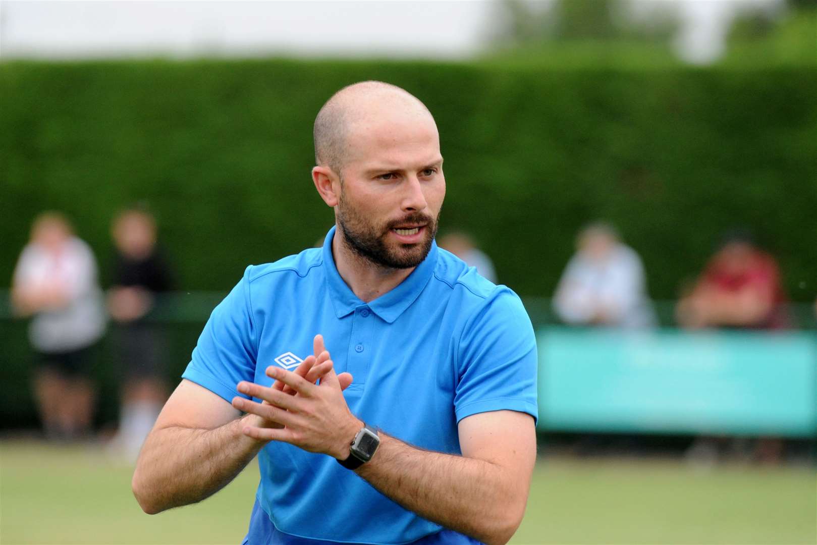Wisbech Town manager Luke Hipwell