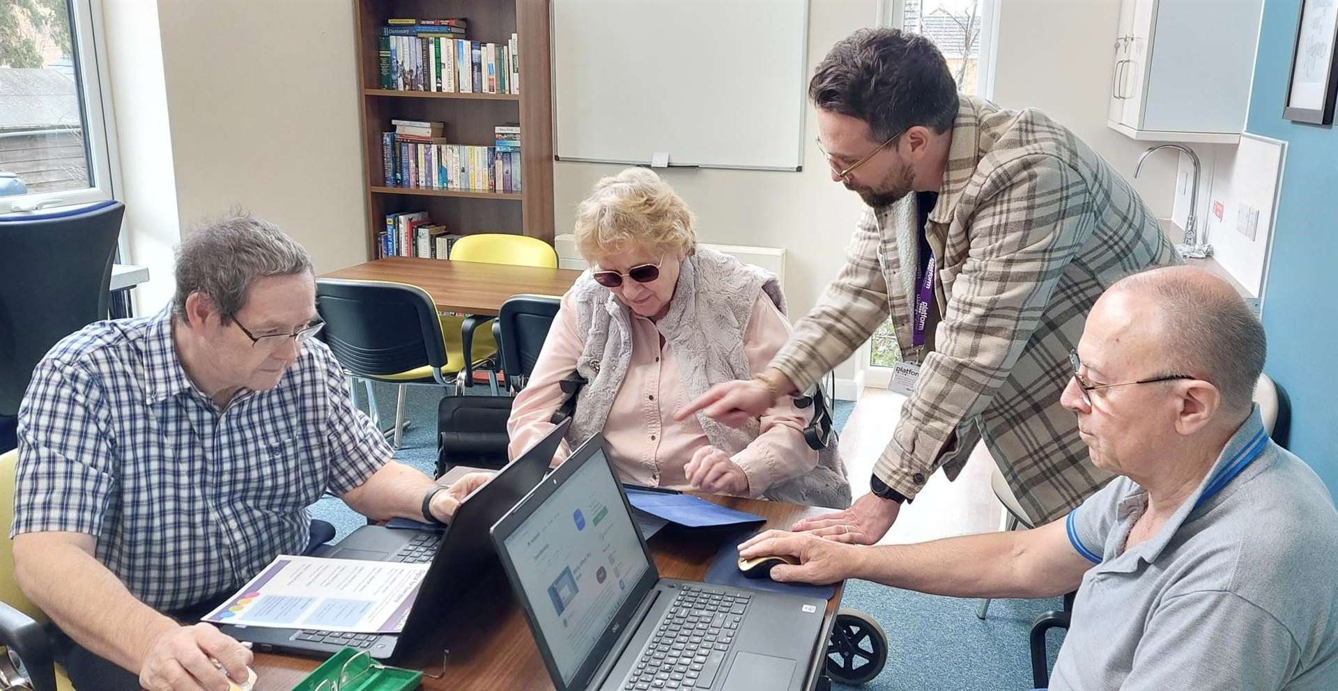 The initiative will help those struggling with digital access
