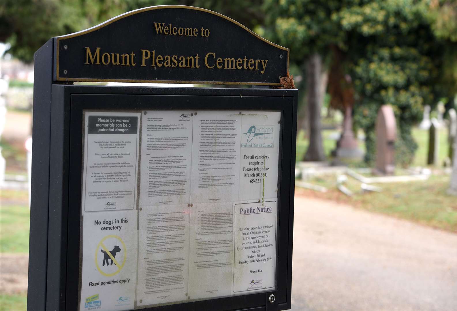 General View of Mount Pleasant Cemetery. (18419658)