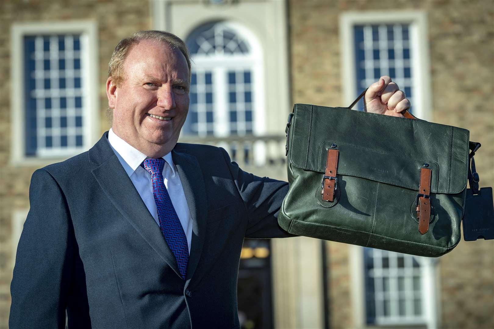 Counccillor Steve Count announces the council budget. Picture: Keith Heppell. (6822107)