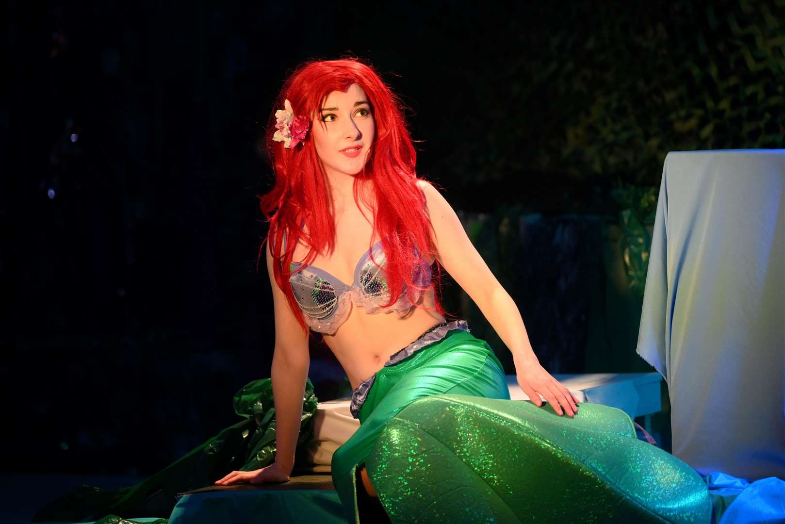 Nine Lives Theatre Company dress rehearsal of The Little Mermaid