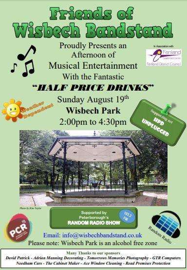 Wisbech bandstand will be alive with the sound of music later this summer thanks to a group of volunteers. (3286596)