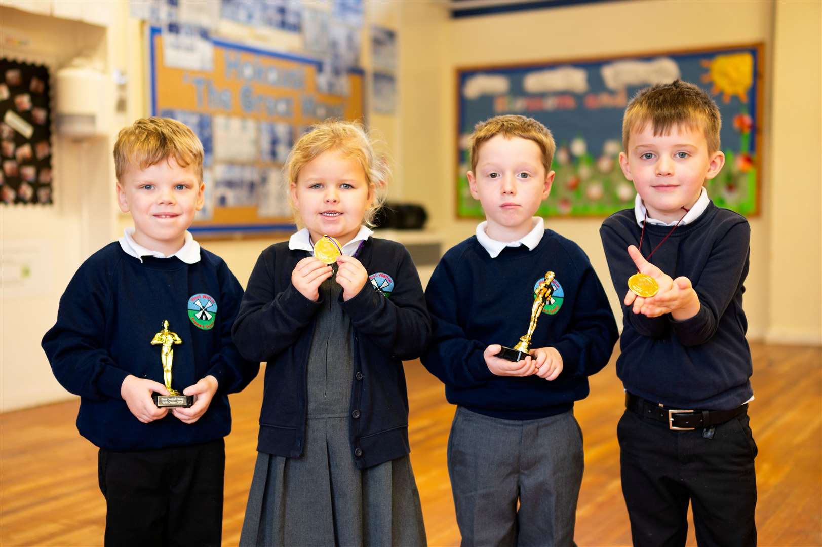 Reception Class winners.