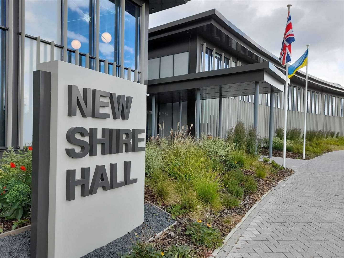 New Shire Hall, home of Cambridgeshire County Council.