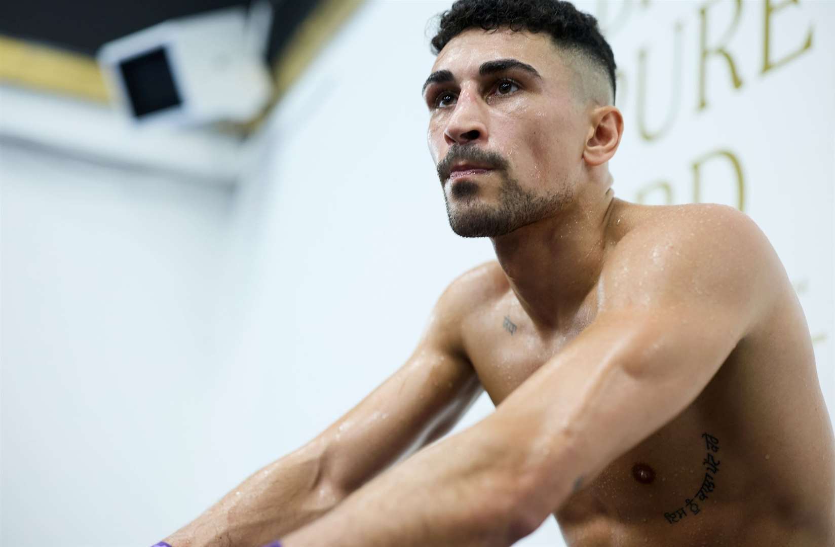 Jordan Gill at his Media Day ahead of his upcoming fight against Zelfa Barrett. Picture By Mark Robinson (Matchroom Boxing)
