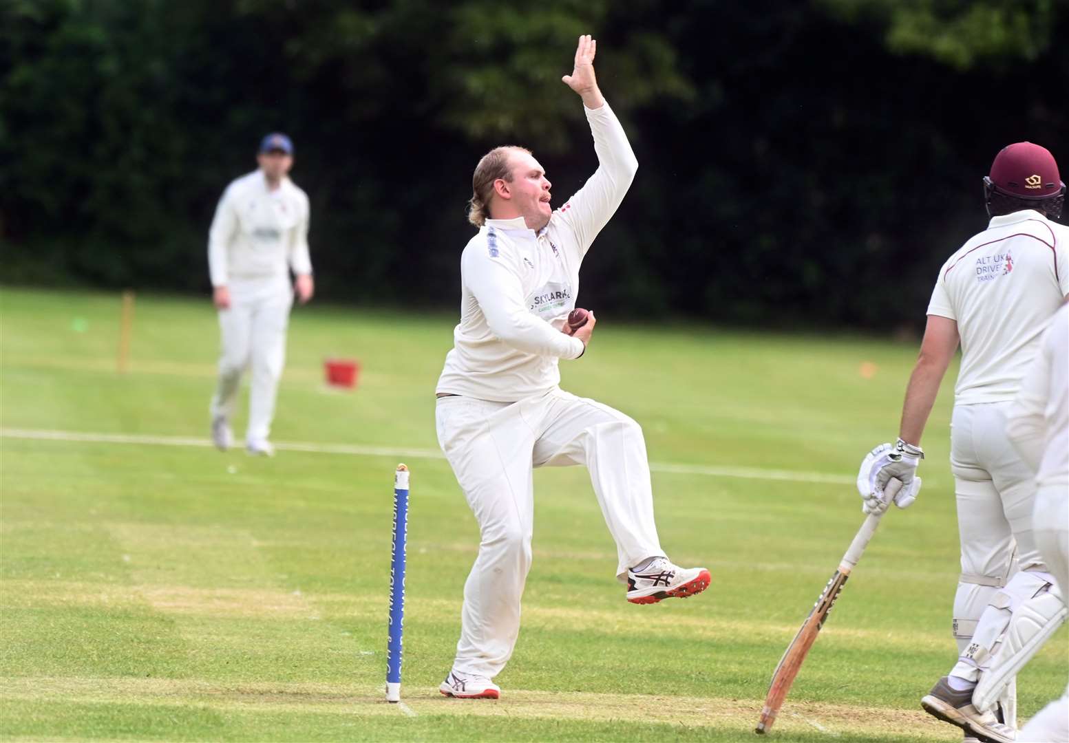 Ryan Clark took 2-49 for Wisbech against Sudbury