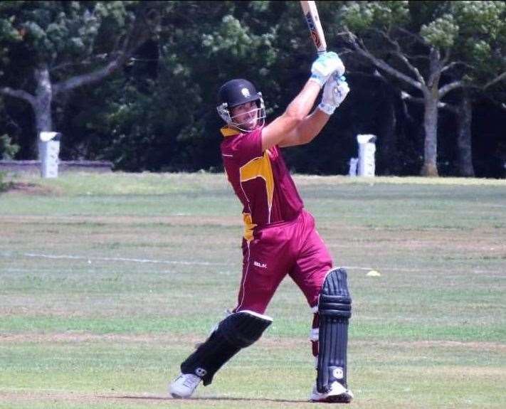 All-rounder Josh Fisher hit 83 for March on Saturday