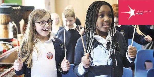 Invitation to join Cambridgeshire's virtual school orchestra. (33642107)