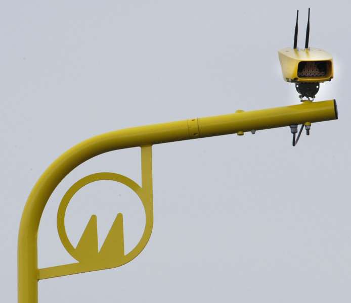 Average Speed Cameras now installed along the A17, this camera located near the Station Road Junction at Terrington St Clement ANL-160229-081821009