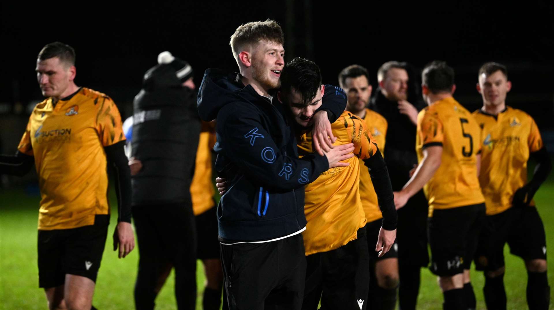 March Town United v Takeley in the Third Round of the FA Vase.