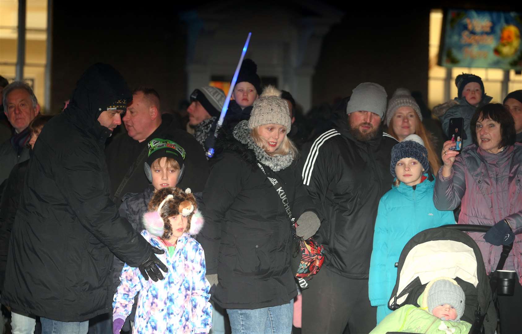 Chatteris Christmas lights switch on