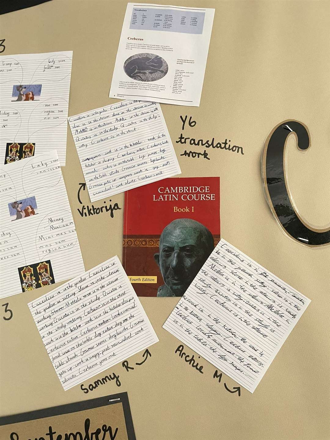 Pupils at Peckover Primary have been learning Latin and classical civilisation. (51570122)