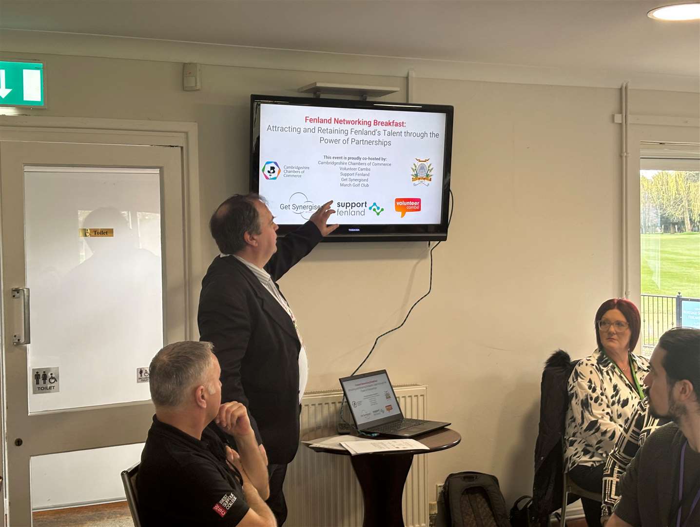 The inaugural Fenland Networking Breakfast at March Golf Club
