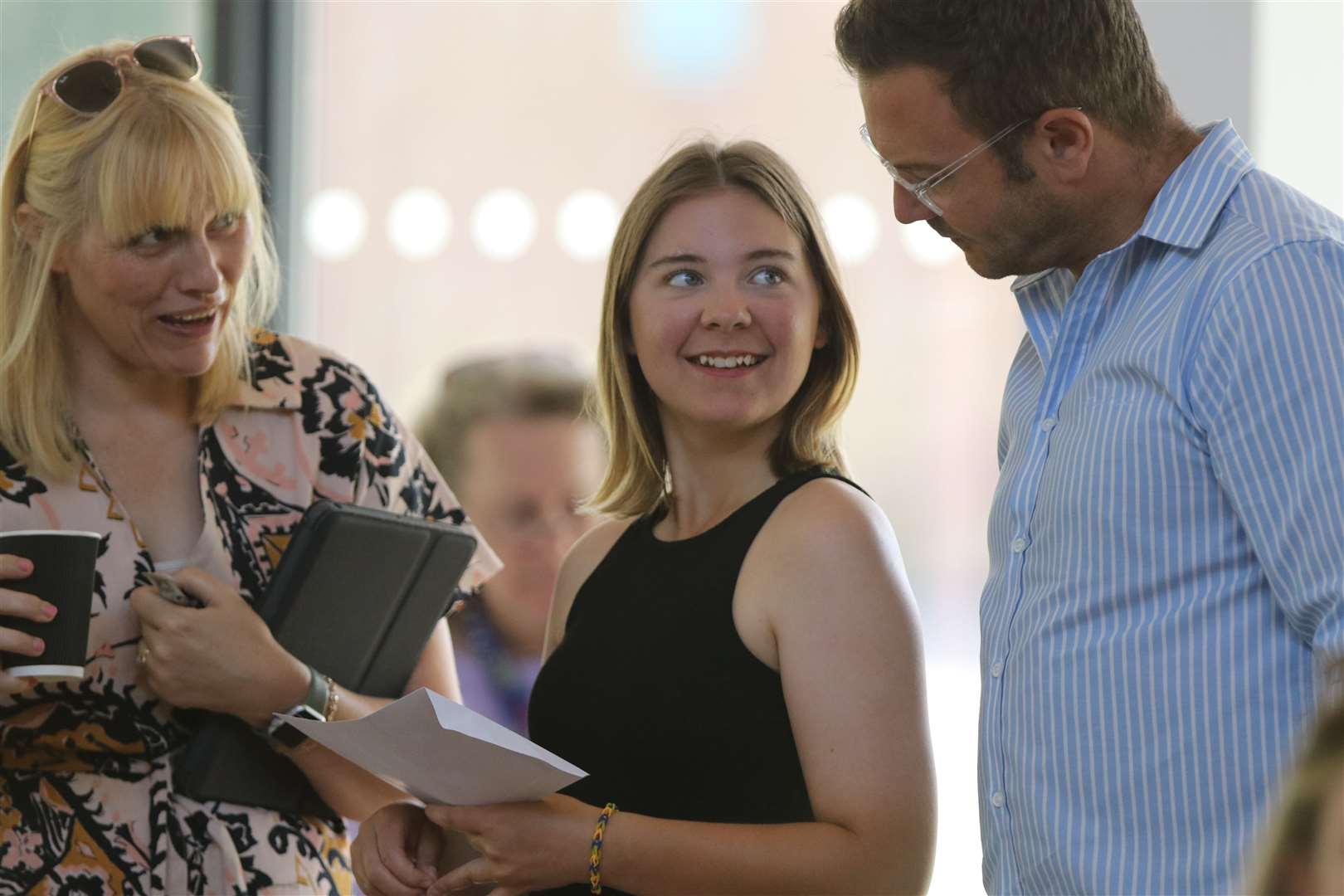Wisbech Grammar School pupils have celebrated an "exceptional" set of A-level results. Picture: Wisbech Grammar School.