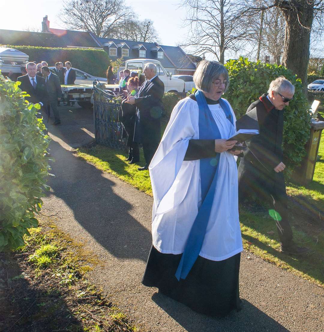 A traditional traveler Funeral of Andrew Taylor of Leverington Common. Wisbech Cambridgeshire.. (62361155)