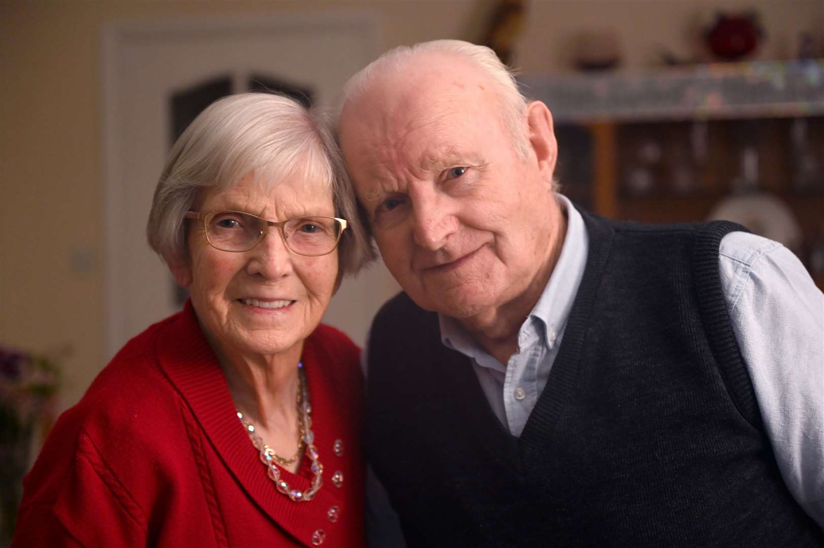 June and Claud Parish are celebrating their 70th wedding anniversary today.
