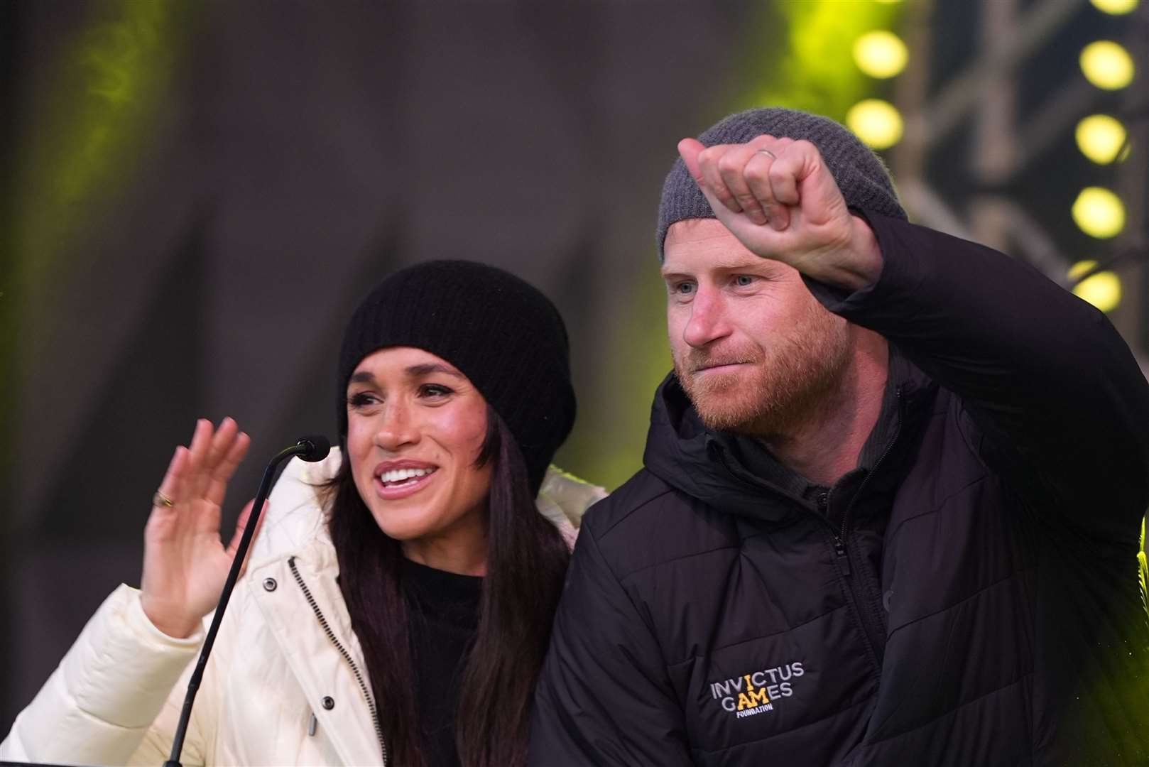 The Duke and Duchess of Sussex moved to the US (Aaron Chown/PA)