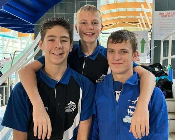March Marlins swimmers Mason Riley, Harry Rickard and Jude Staton took part in the Cambridge Grand Prix.