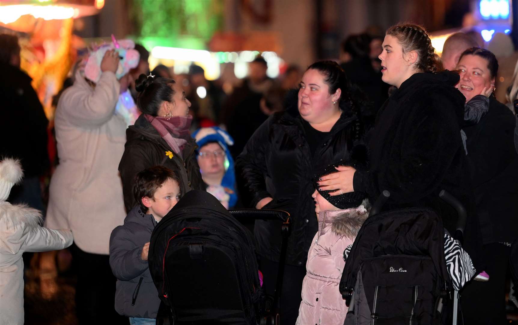Chatteris Christmas lights switch on