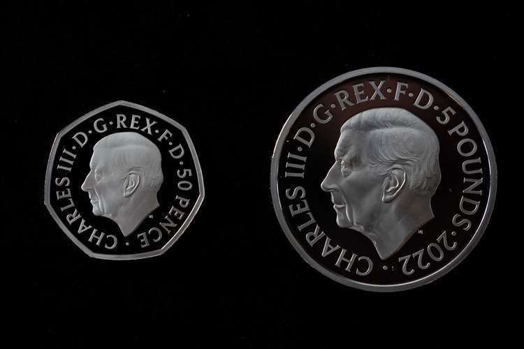 The design as seen on two different coins (Aaron Chown/PA) (59679042)