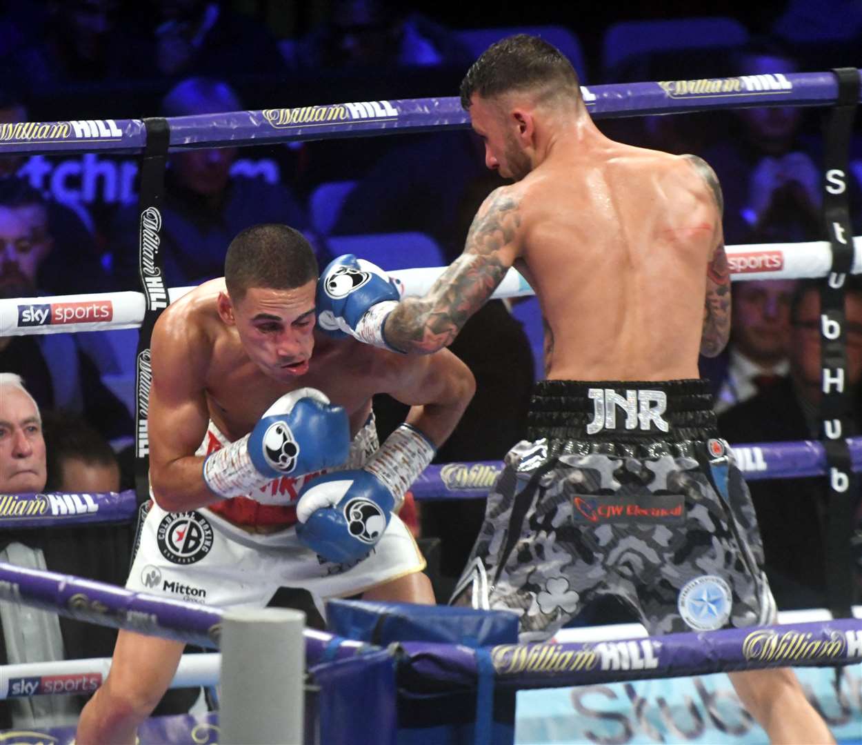 Jordan Gill Commonwealth featherweight title fight vs Ryan Doyle (5053931)