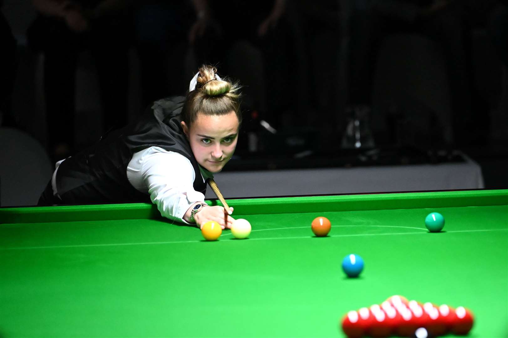 An evening of snooker with Jimmy White..Rochy Woods. (56972506)
