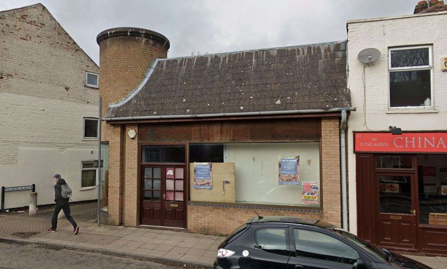 The empty premises in Norwich Road, Wisbech