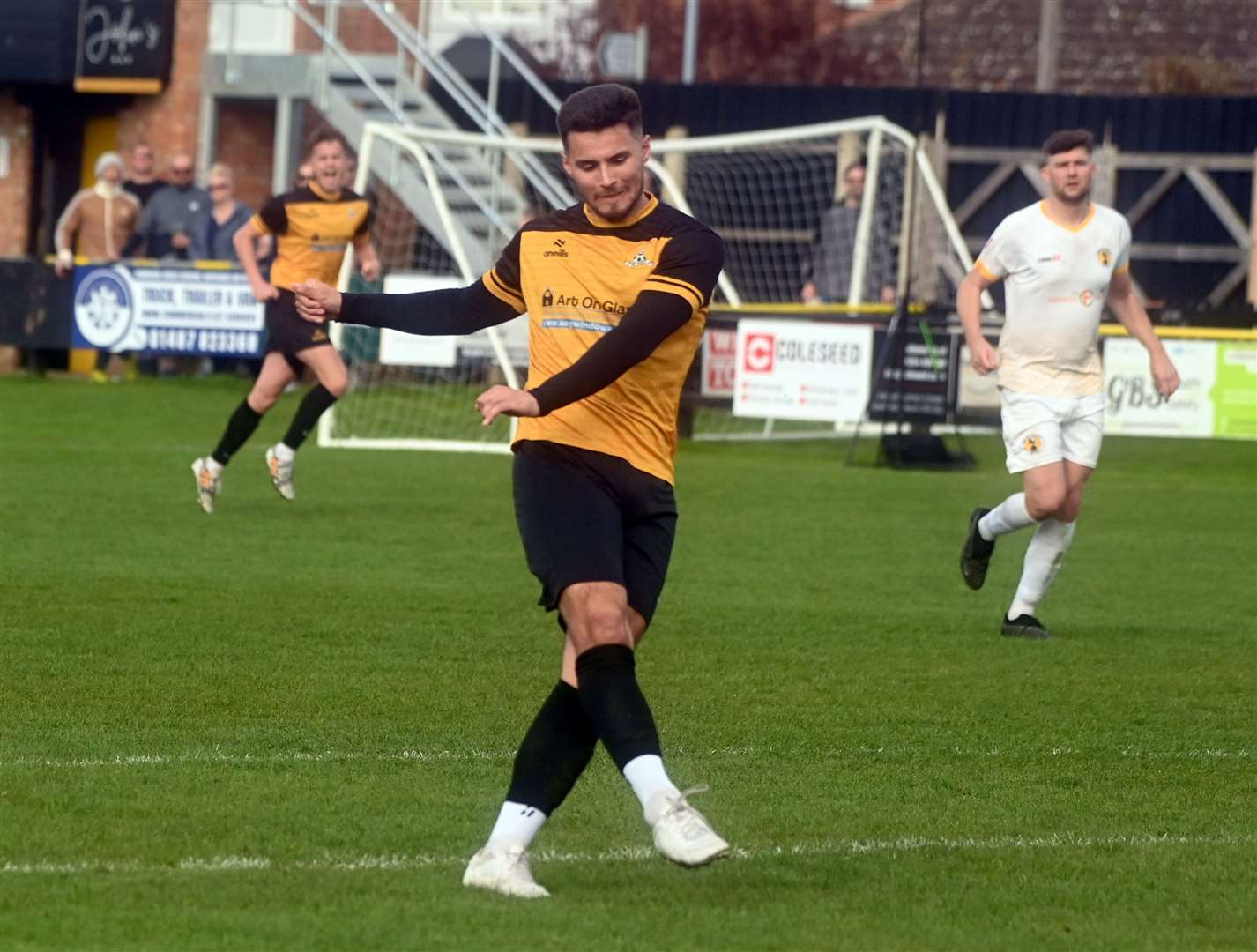 Matt Foy scored twice on Saturday