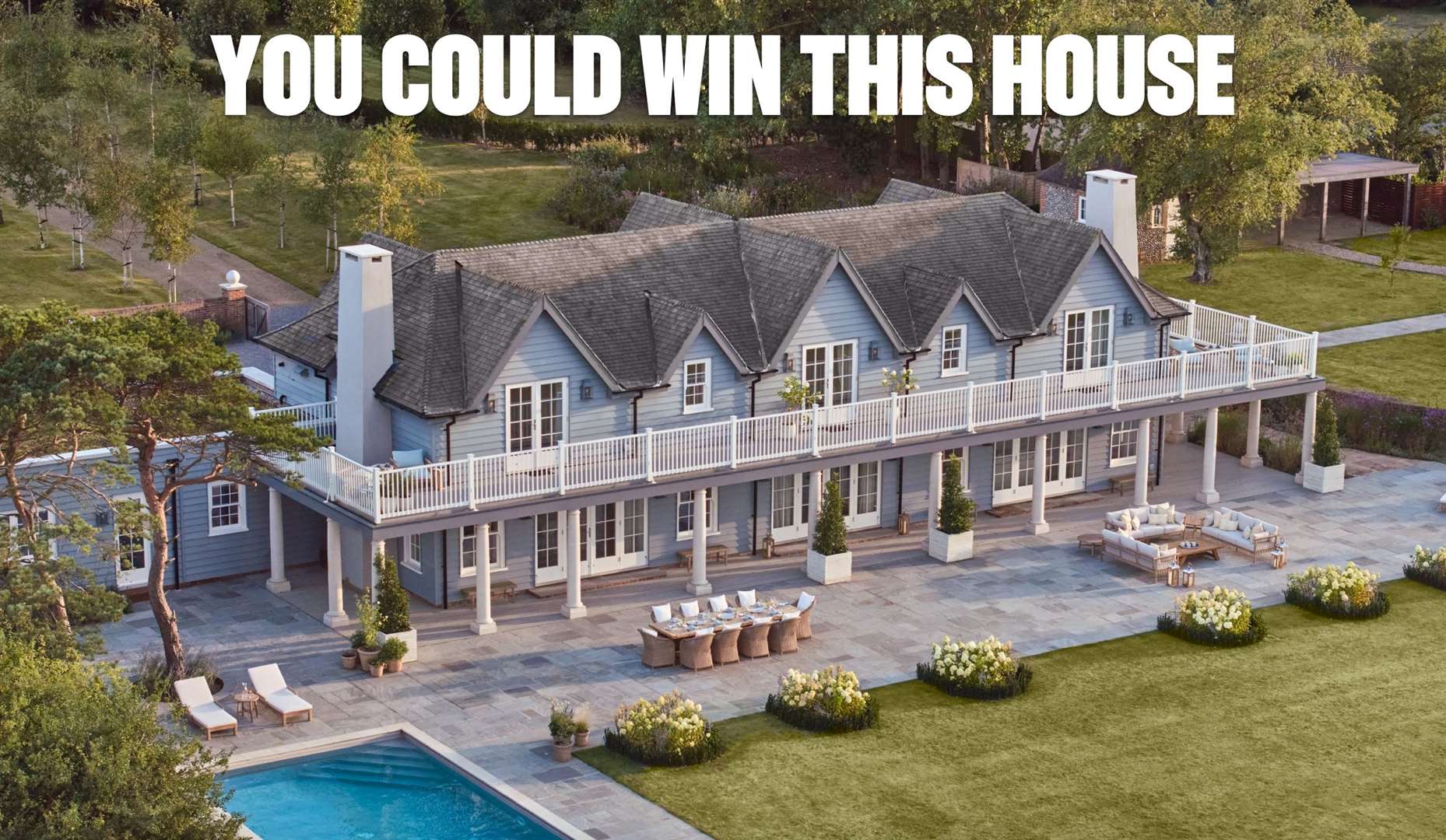 Omaze is offering the chance to win a house in Norfolk, worth £6m along with £250,000 in cash, in its biggest prize draw ever