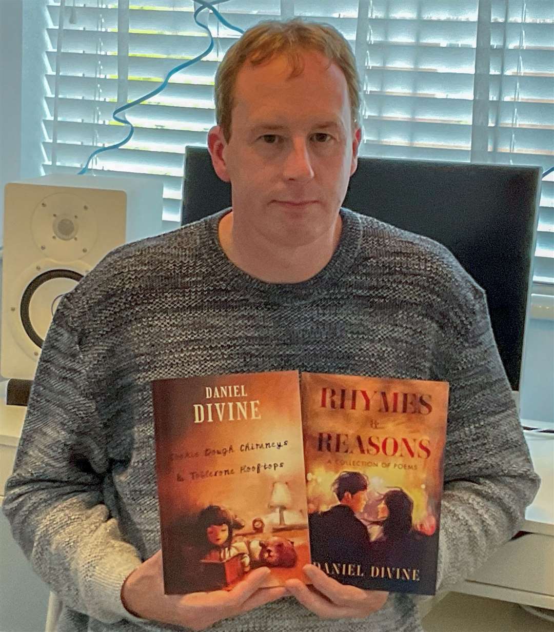 Daniel Divine has promised to give proceeds from both books to good causes in Chatteris. (47147065)