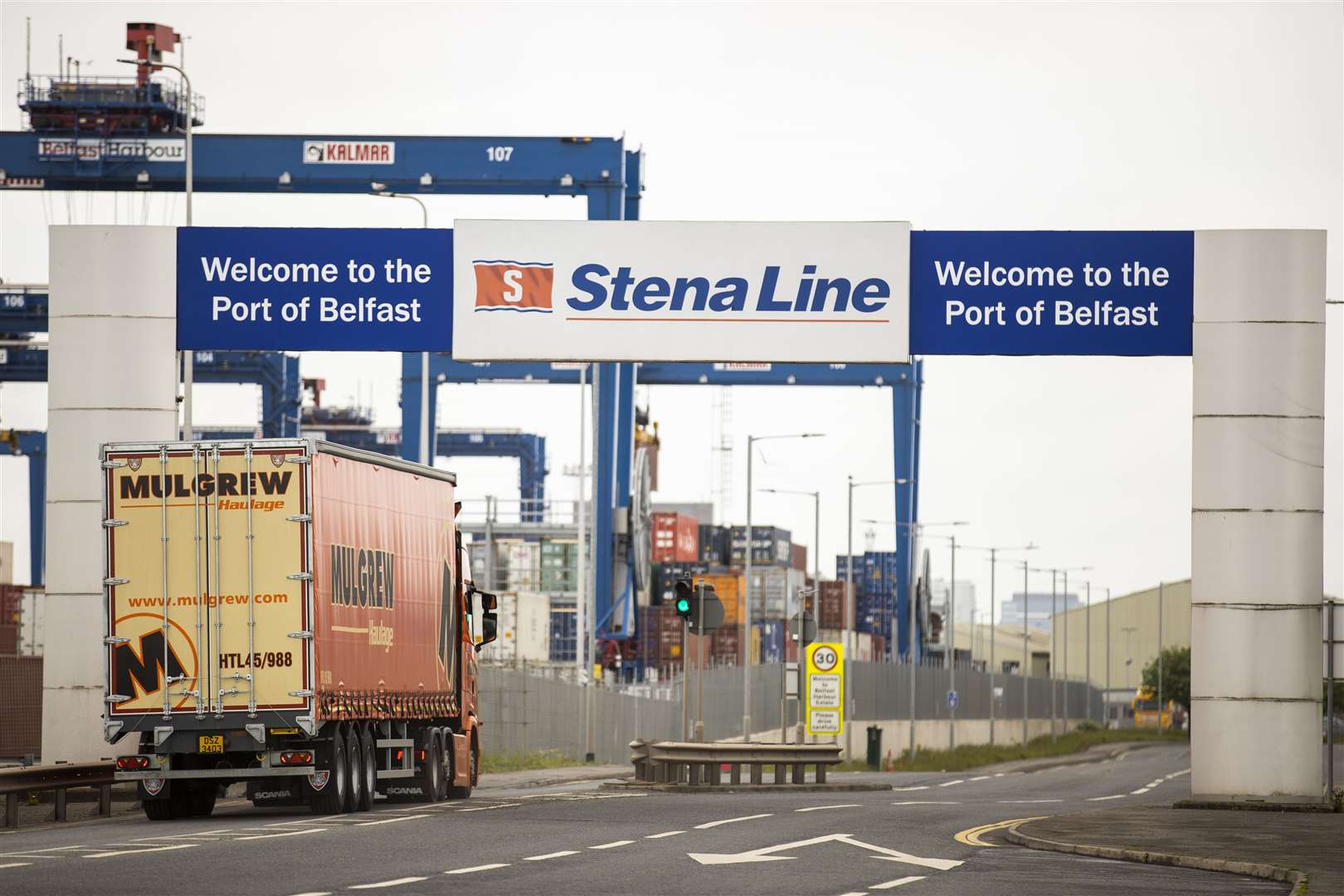 The committee heard evidence on post-Brexit movement of goods from Great Britain into Northern Ireland (PA).