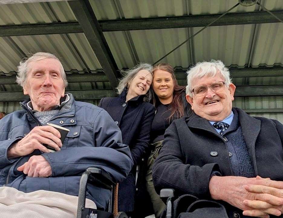 Residents at Fakenham Racecourse
