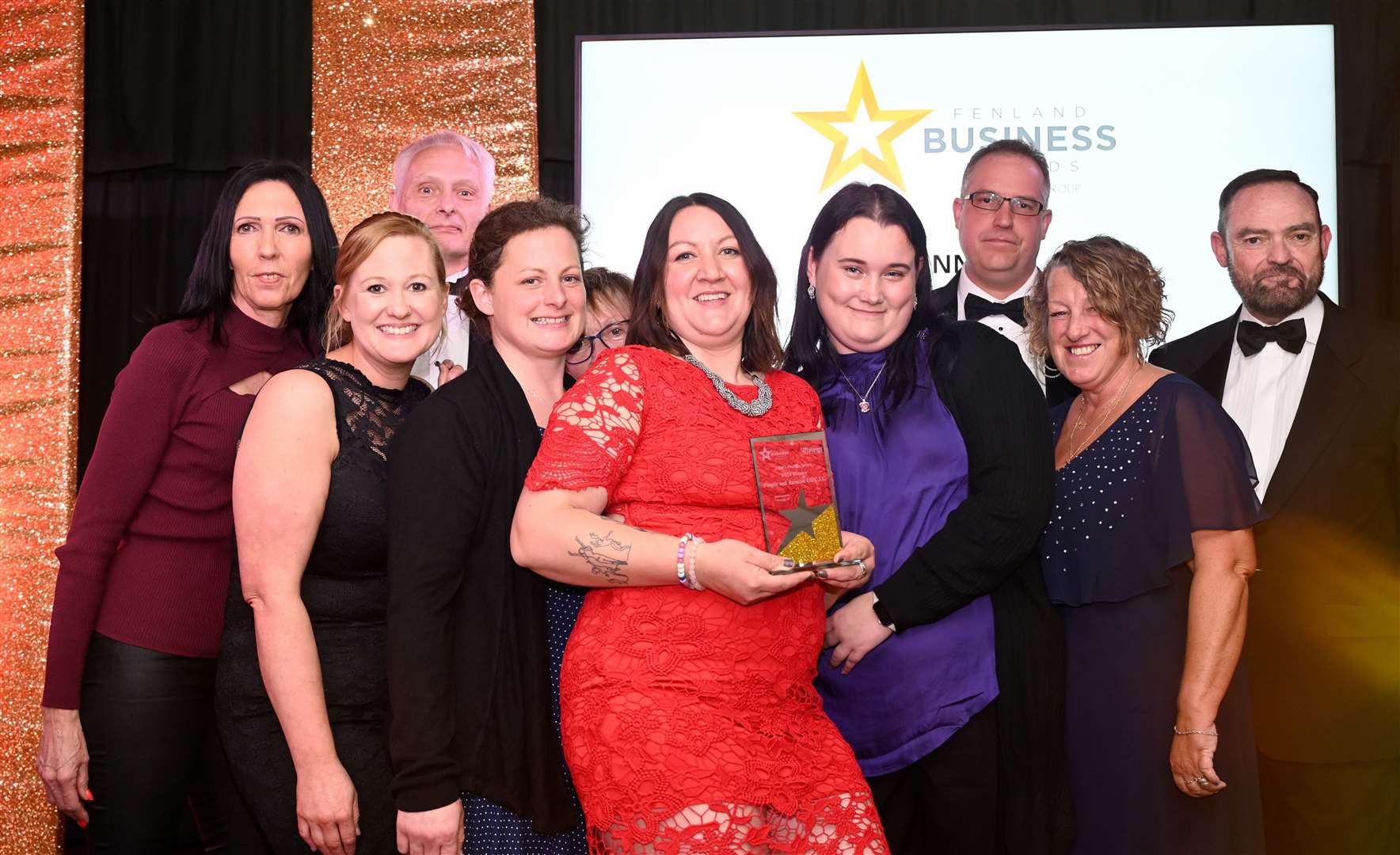 Fenland Business Awards Judge's Prestige Award People and Animals CIC