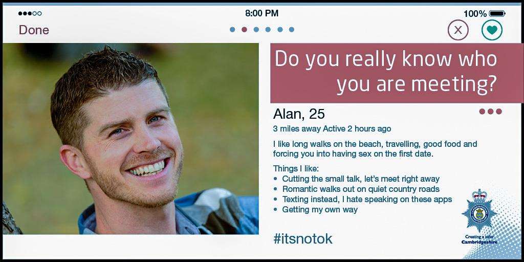 Police launch online dating campaign in lead up to Valentine's Day this Thursday. (7087577)