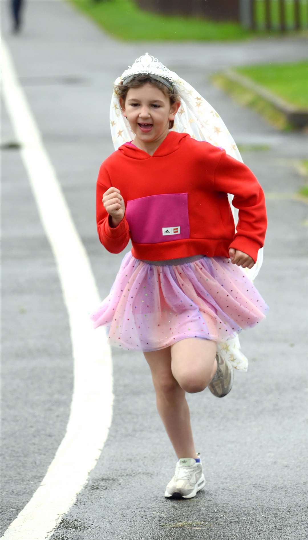 Youngsters wore fancy dress Wisbech Junior parkrun's sixth anniversary event