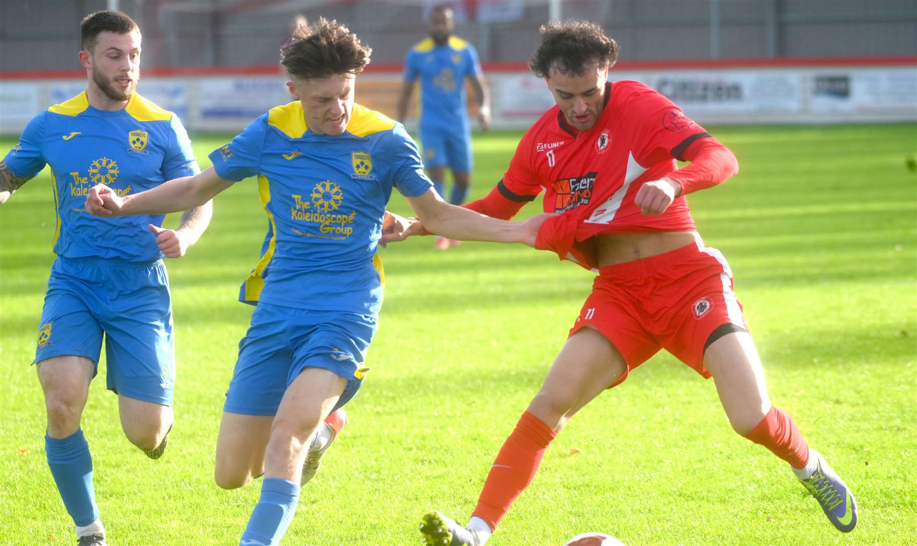Wisbech v Tividale first round of the FA Vase Amir Ward