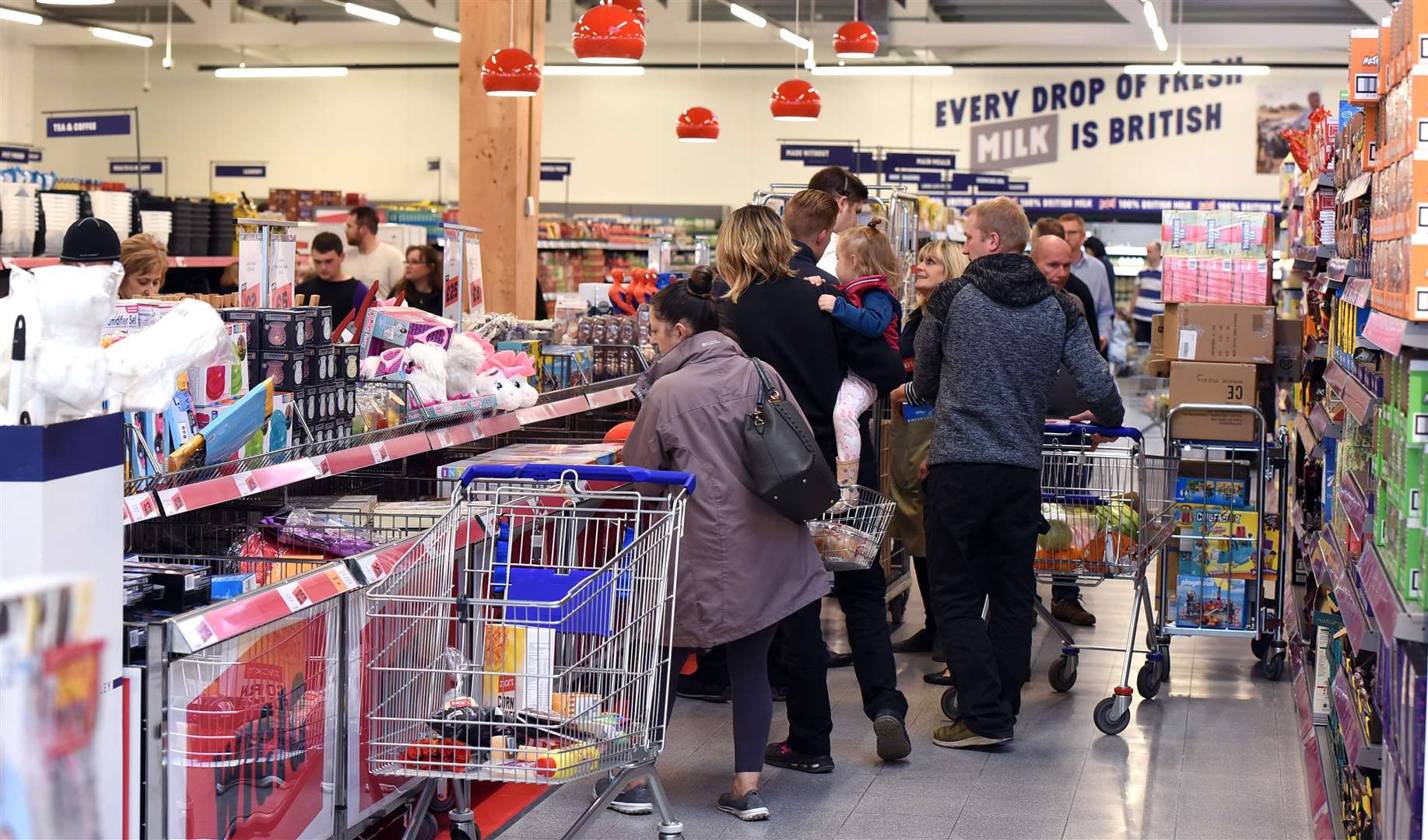 Opening day of new supermarket Jack's in Chatteris MFCP-18AF09238 (4313194)