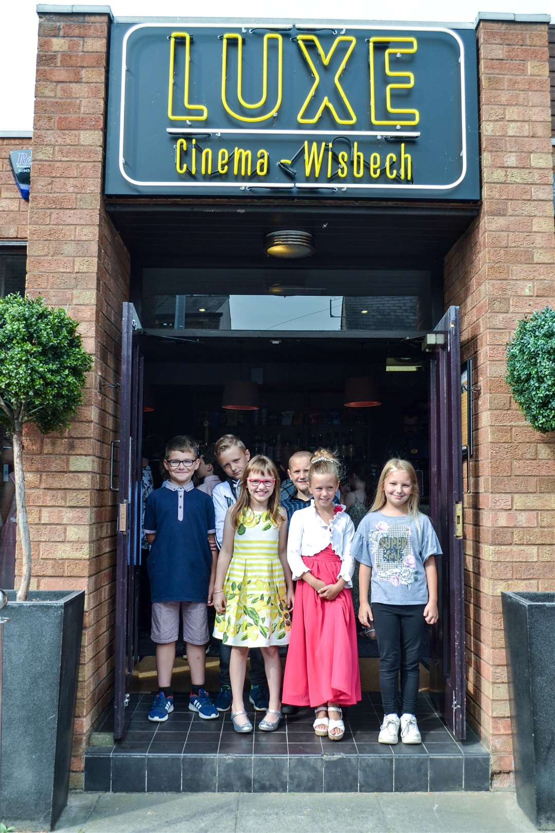 Children from Tydd St Mary school worked with Big Sky Arts to create a short film, which they then watched at a 'red carpet' premiere at the Luxe Cinema in Wisbech. (3297391)