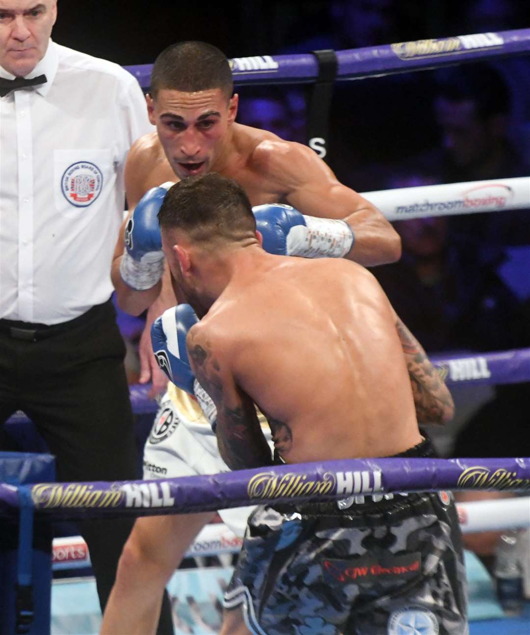 Jordan Gill Commonwealth featherweight title fight vs Ryan Doyle (5053917)