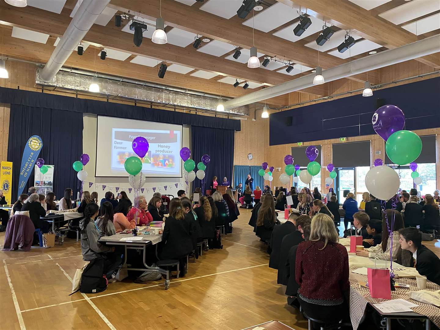 Neale-Wade Academy in March hosted an inspiring International Women’s Day event together with the local community