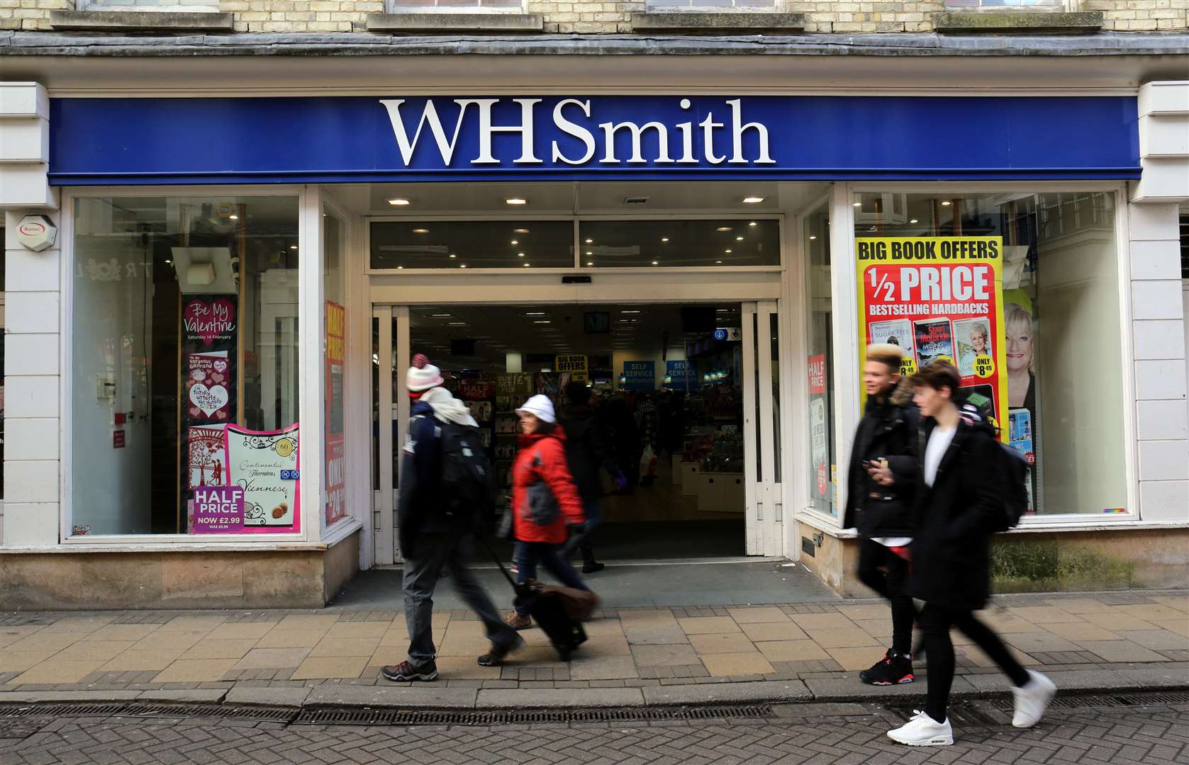 WH Smith has 480 high street shops which will be rebranded (Chris Radburn/PA)
