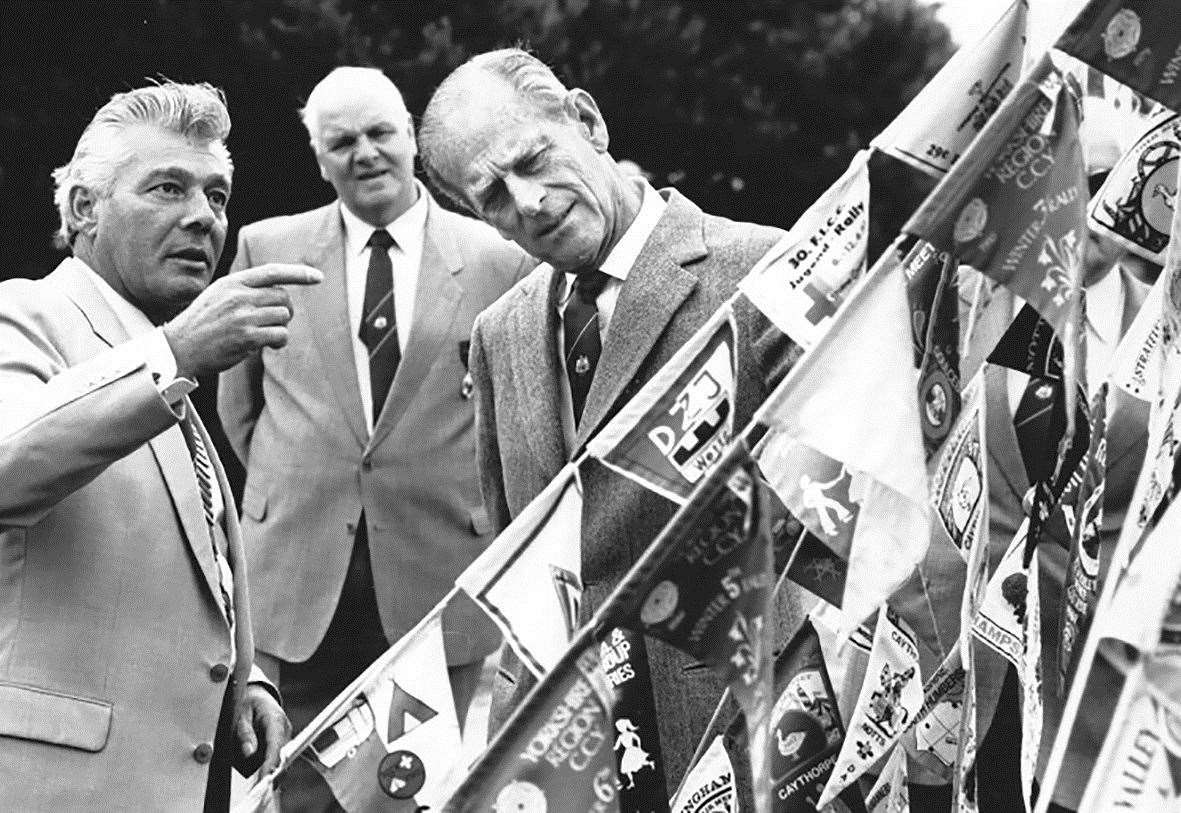 HRH Prince Philip, Duke of Edinburgh.