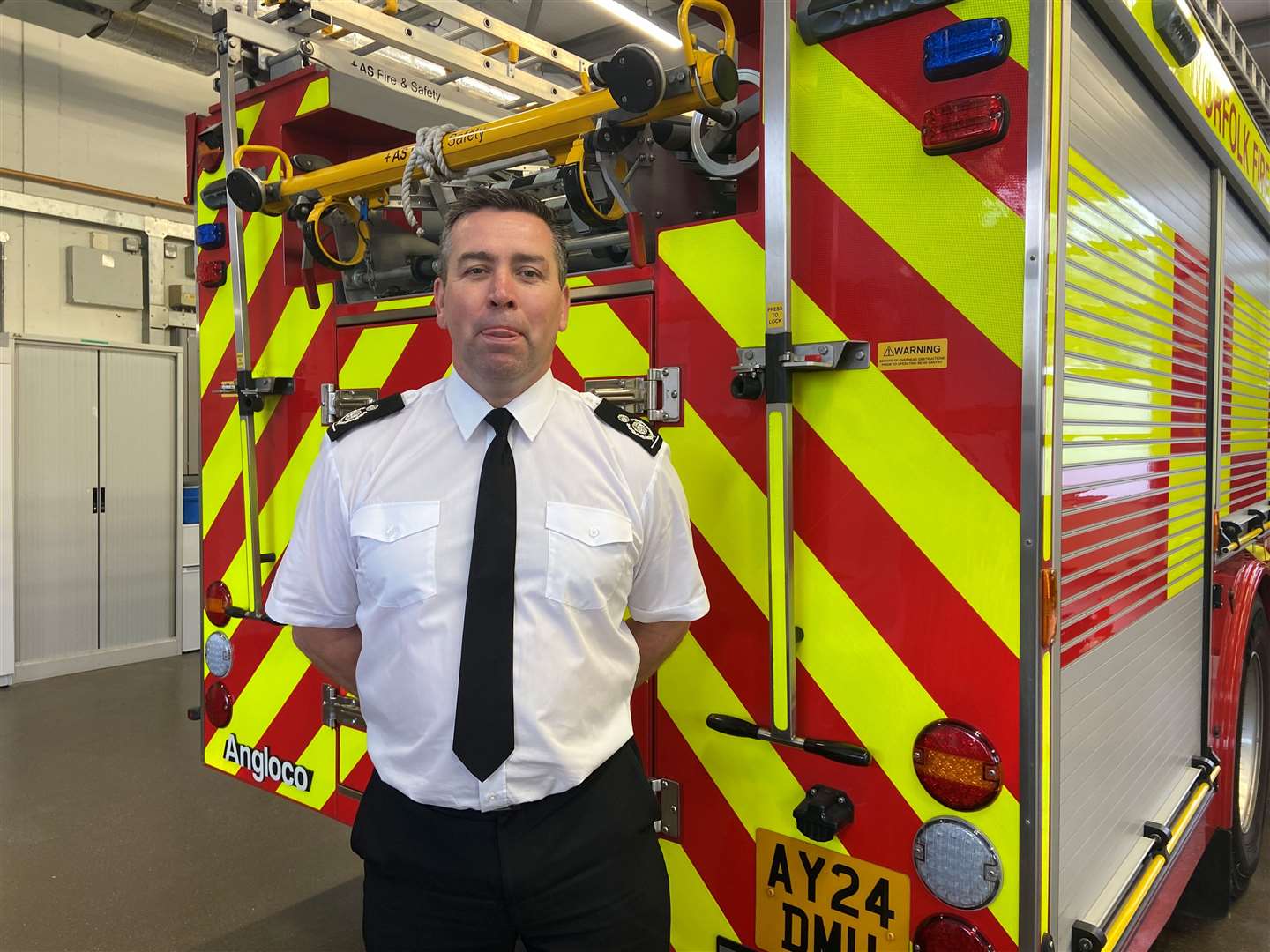 Scott Norman, deputy chief fire officer