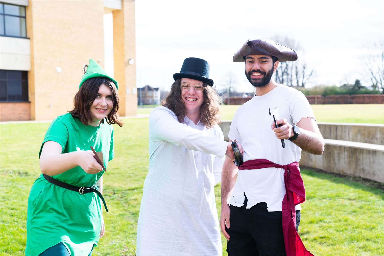 Staff at the Thomas Clarkson Academy dressed to impress for World Book Day. (62764418)