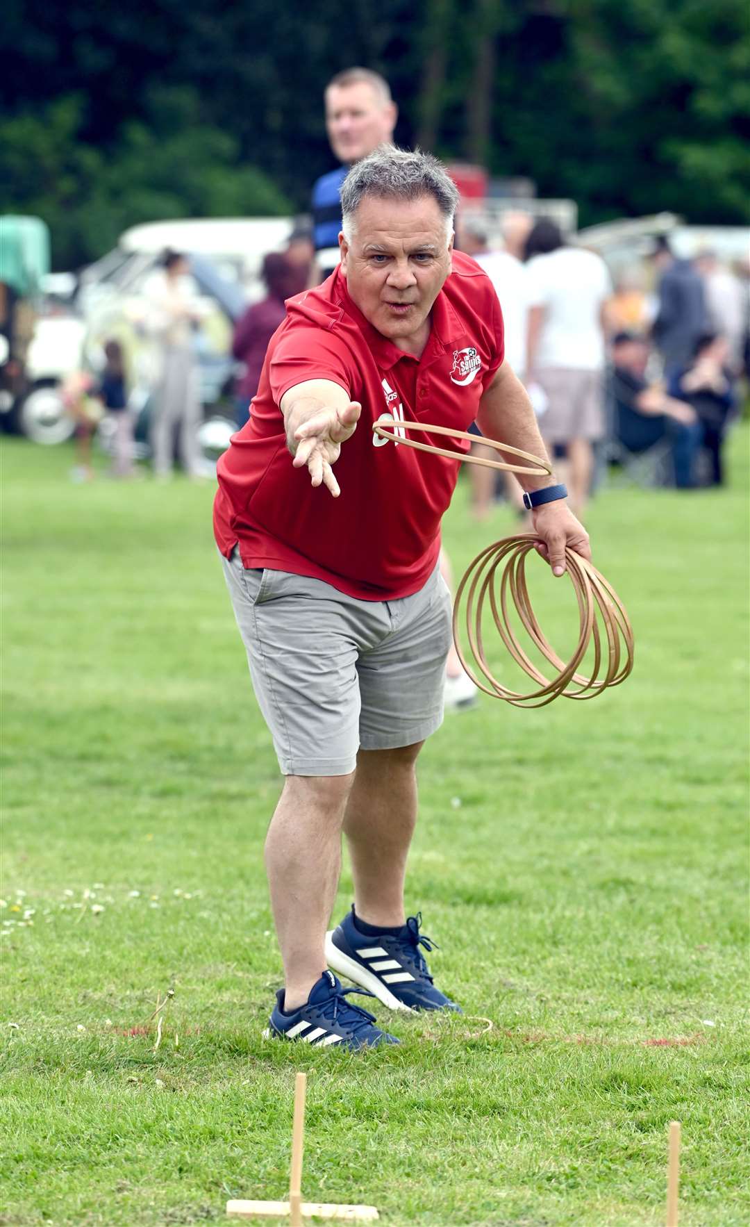 Carl Wilson played quoits